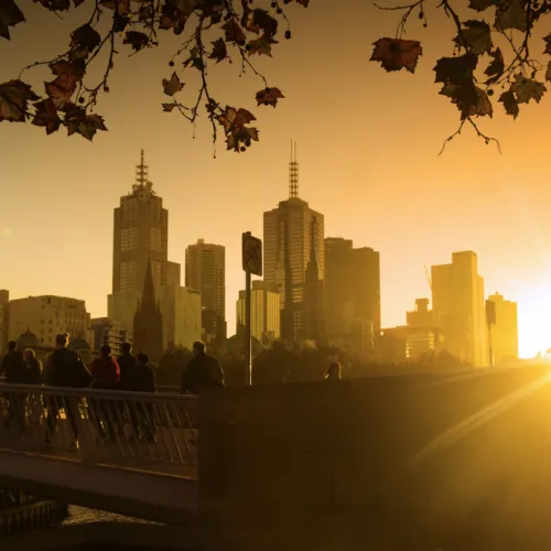 Melbourne sunrise